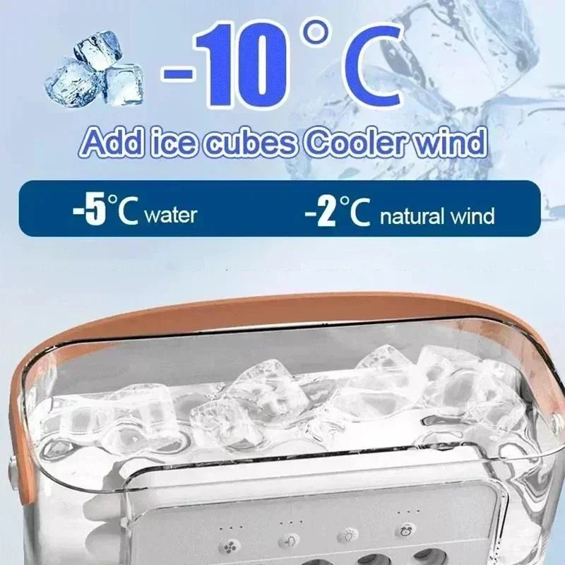 Przenośny klimatyzator powietrza 3 w 1 z nawilżaczem