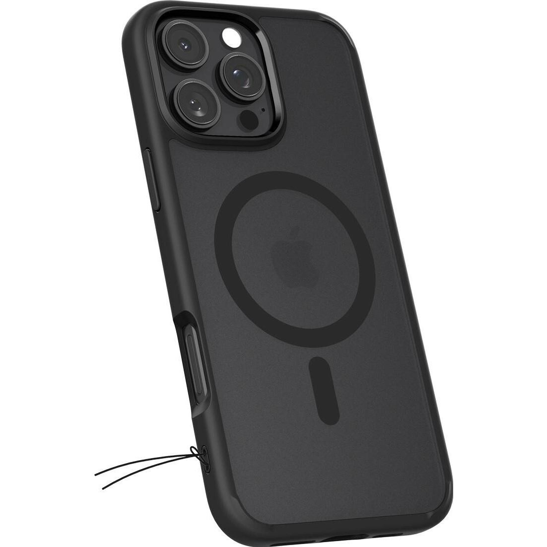 Etui Spigen Ultra Hybrid do Apple iPhone 16 Pro, MagSafe, frost black (ACS08134)